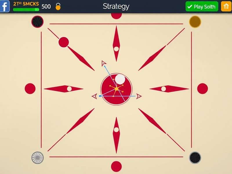 Carrom Fusion Pro strategy guide showing shot angles